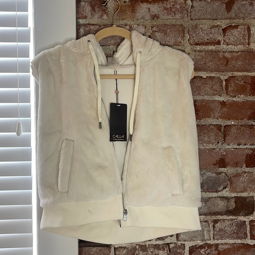 Calia faux fur vest